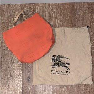 Burberry tote bag